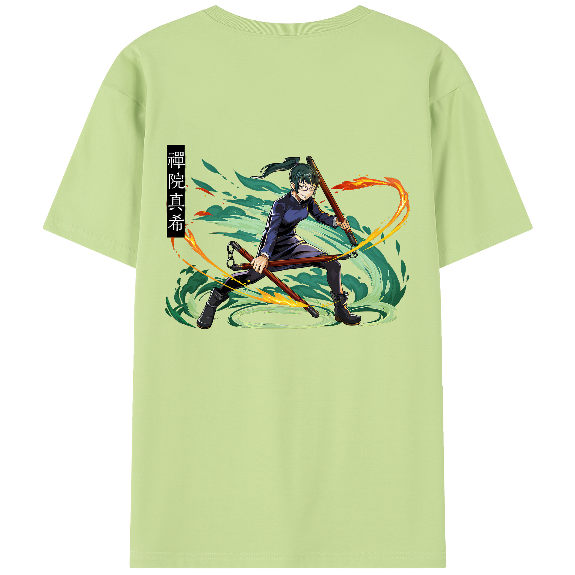 （画像用） 呪術廻戦 Jujutsu Kaisen 綿100％半袖Tシャツ（背面プリント）
